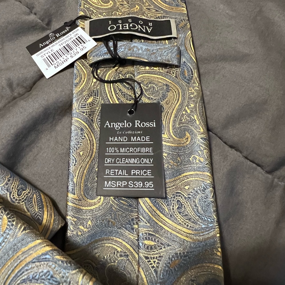 Angelo Rossi Men’s handmade Ties